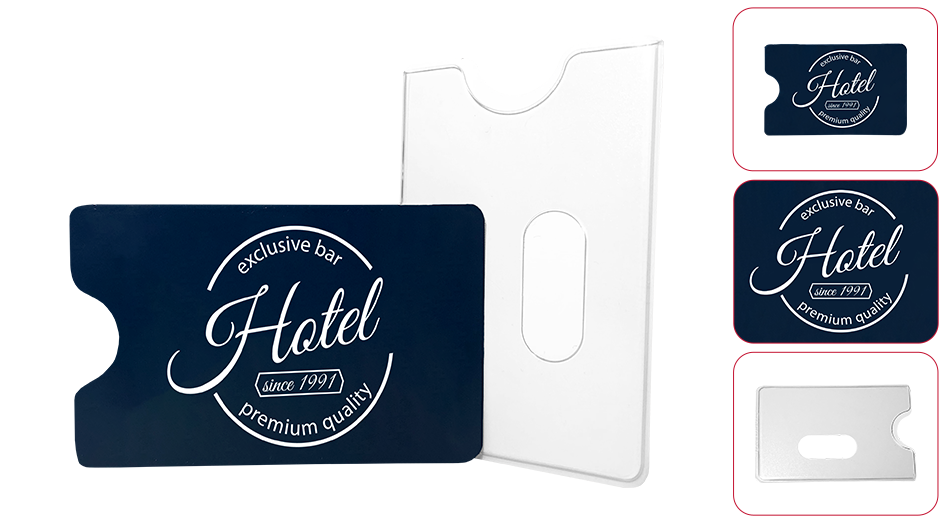 Custom Hôtel flexible badge holder